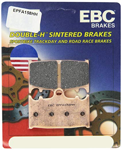 EBC Brakes EPFA Sintered Fast Street and Trackday Pads Front - EPFA158HH EBC Brakes EPFA Sintered Fast Street and Trackday Pads Front - EPFA158HH